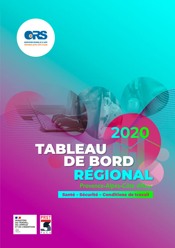 Parution de la 6ème édition du tableau de bord régional santé travail 2020