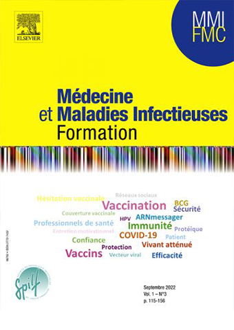 Article Médecine et Maladies Infectieuses Formation